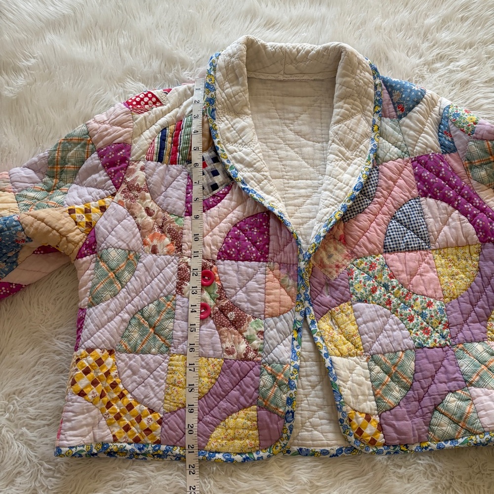 Vintage Quilted Jacket Women’s XS to S - Picture 8 of 12